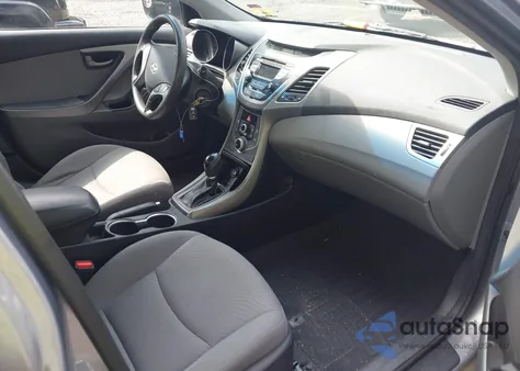 2016 Hyundai Elantra Se из США, поврежденный, VIN 5NPDH4AEXGH752152
